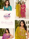 Glam Look Vol 1 By Radhika Milano Silk Kurti With Bottom Dupatta Exporters In India